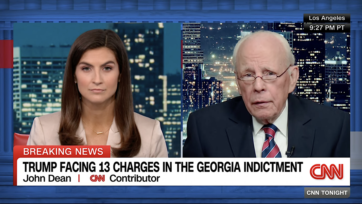 John Dean calls Georgia case against Trump 'much bigger than Watergate ...