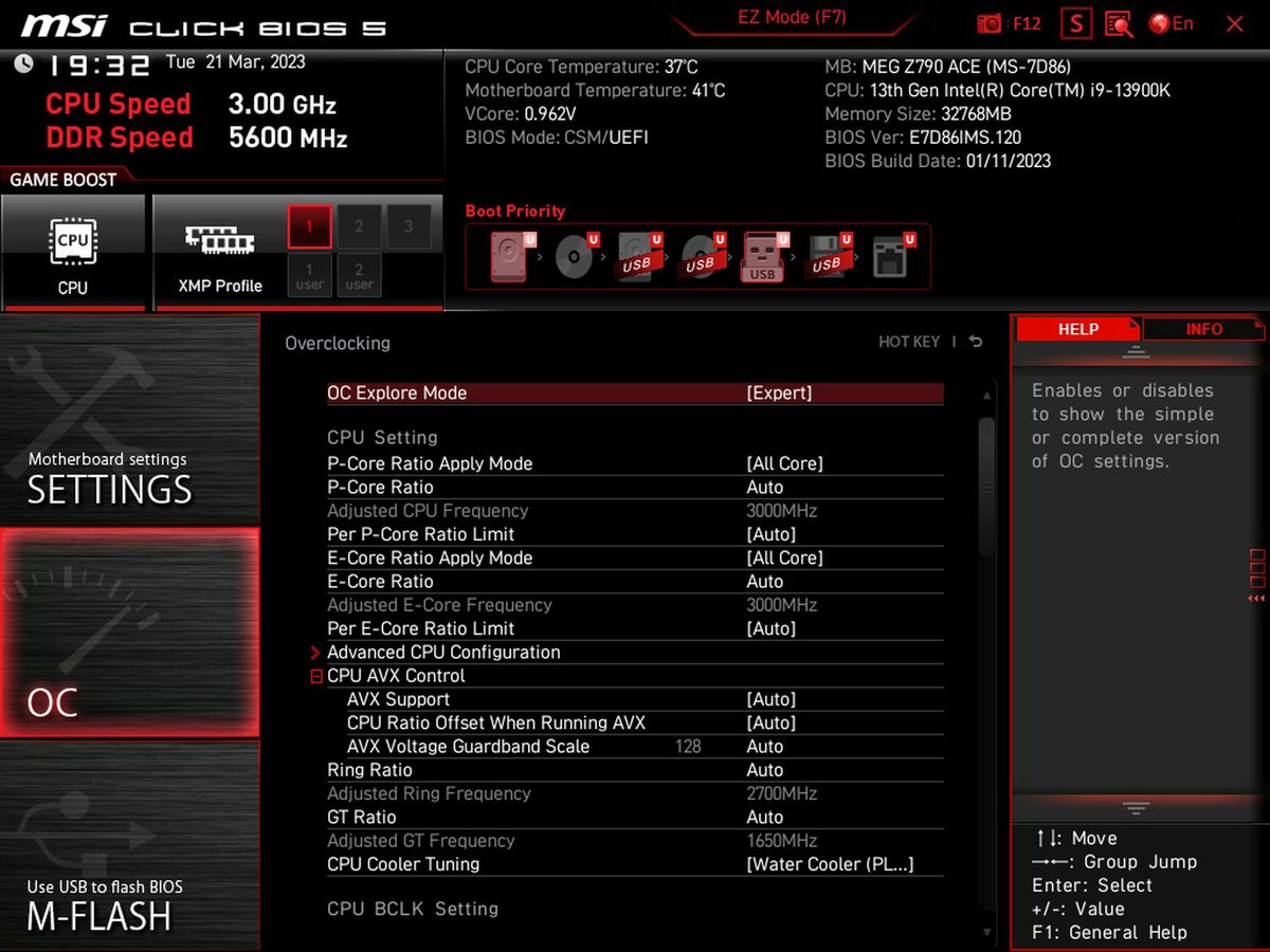 MSI MEG Z790 Ace