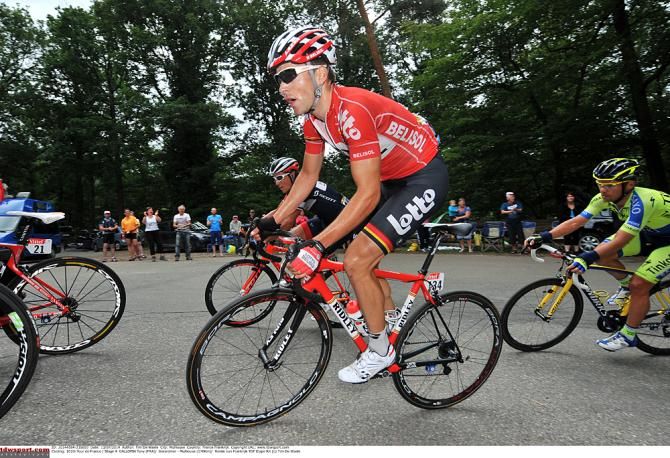 Tony Gallopin (Lotto Belisol) in the breakaway