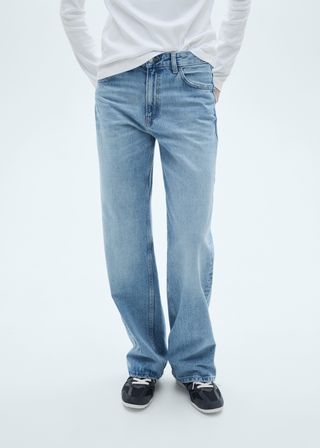 Miami Medium-Rise Straight-Fit Jeans