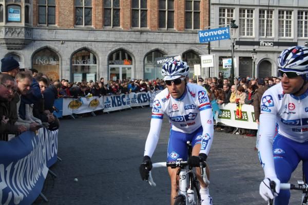Frederic Guesdon (FDJ-BigMat) is riding his final Tour of Flanders.