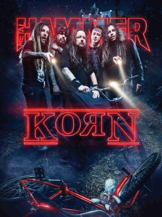 The cover of Metal Hammer issue 289 featuring Korn