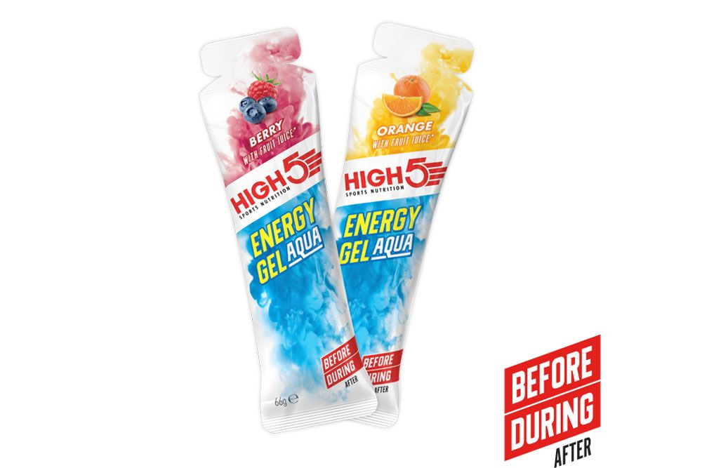 Image shows the High5 Energy Gels which are among the best cycling energy gels