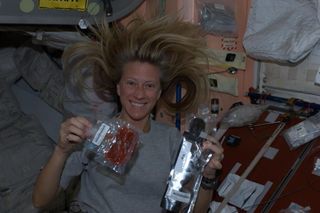 Astronaut Nyberg's International Space Station Snack