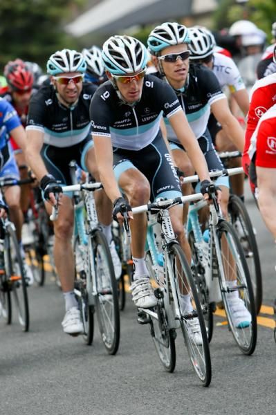 Leopard Trek had three riders together going onto the final climb.