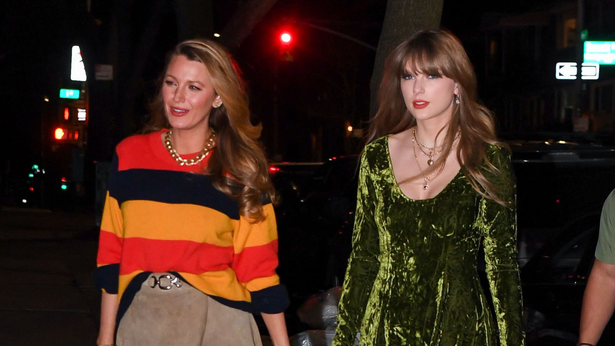 Blake Lively and Taylor Swift in New York City