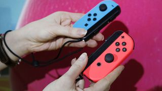 Two Nintendo Switch Joy-Cons