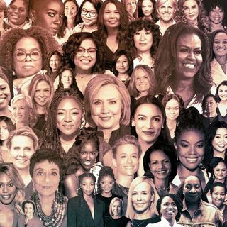 Collage of Influential Women