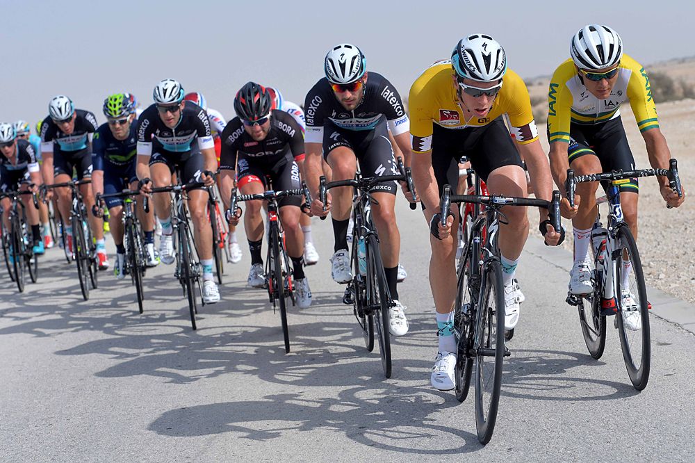 Race leader Niki Terpstra (Etixx-QuickStep)