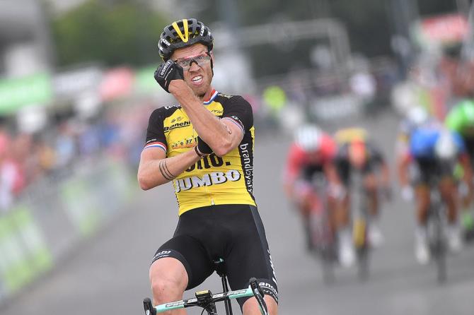 Lars Boom (LottoNL-Jumbo) lets it all out
