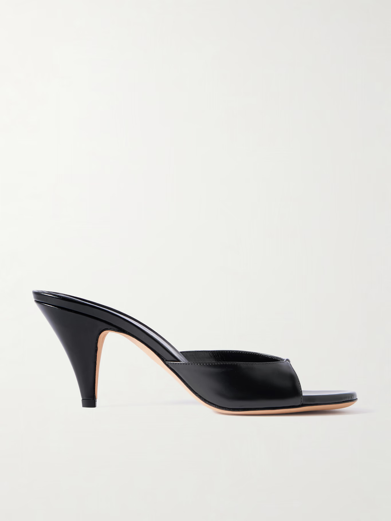 Black mules from Jude