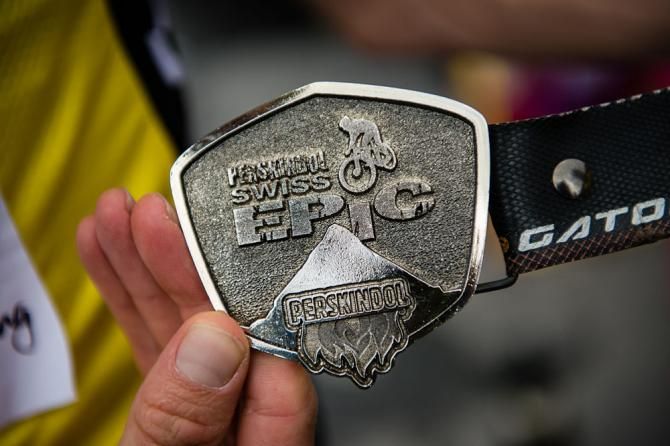 The Swiss Epic winner's belt
