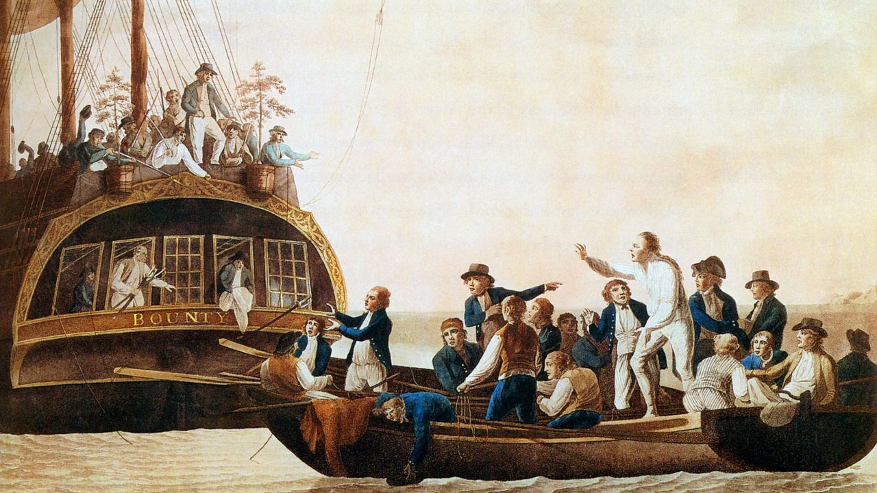 The Mutiny on the Bounty, led by Fletcher Christian, features in The Pitcairn Trials