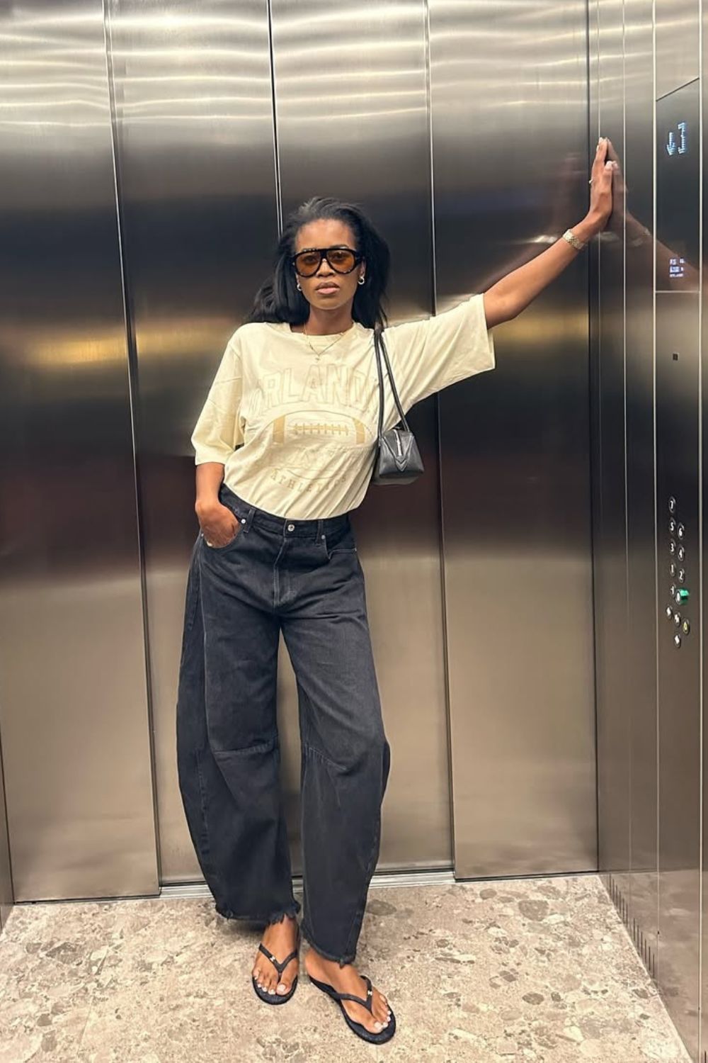 @nlmarilyn how to style an oversized t-shirt