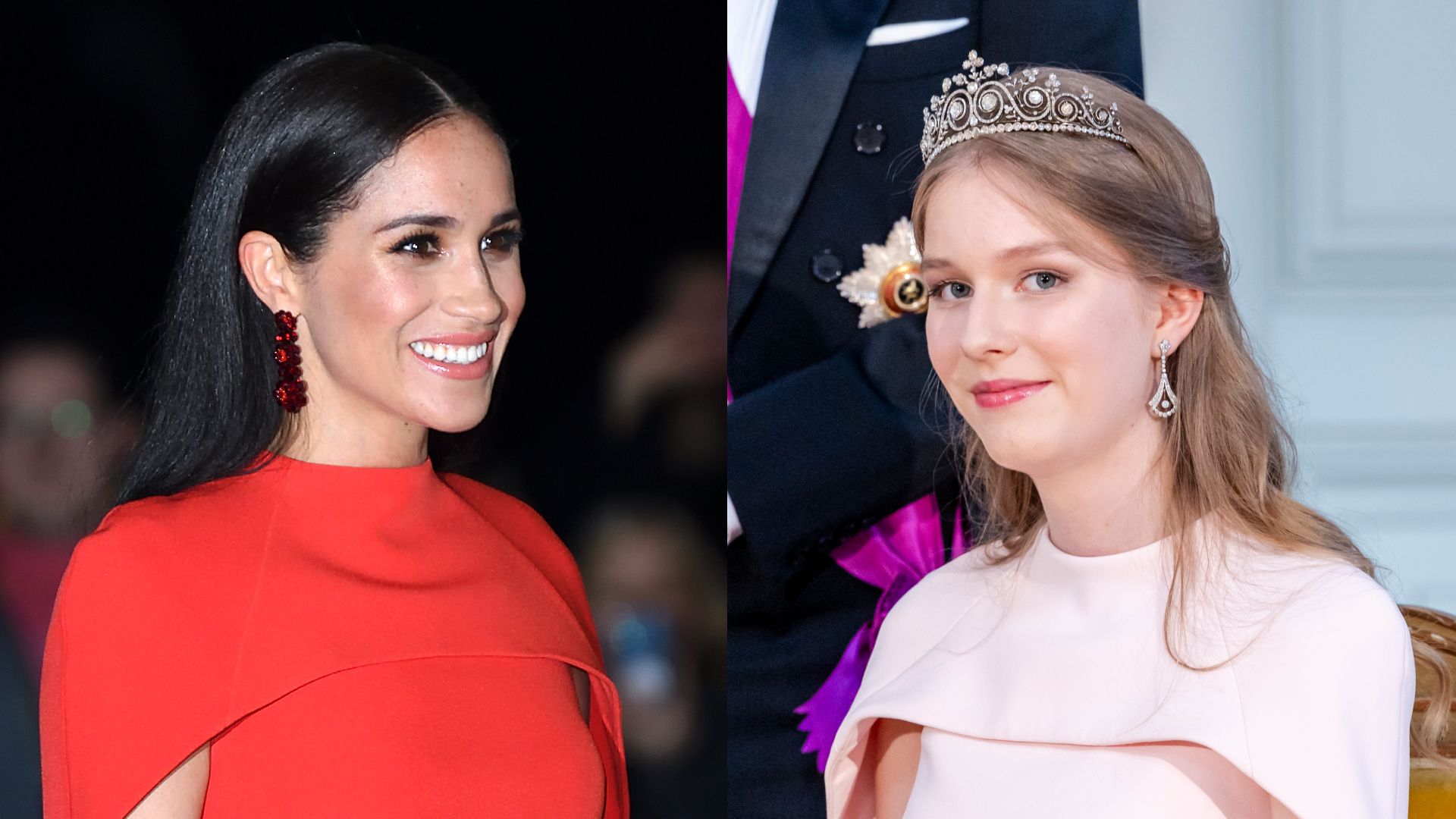 This 18-Year-old Princess Just Channeled Meghan Markle in the Same Caped Gown For Her Big Tiara Debut