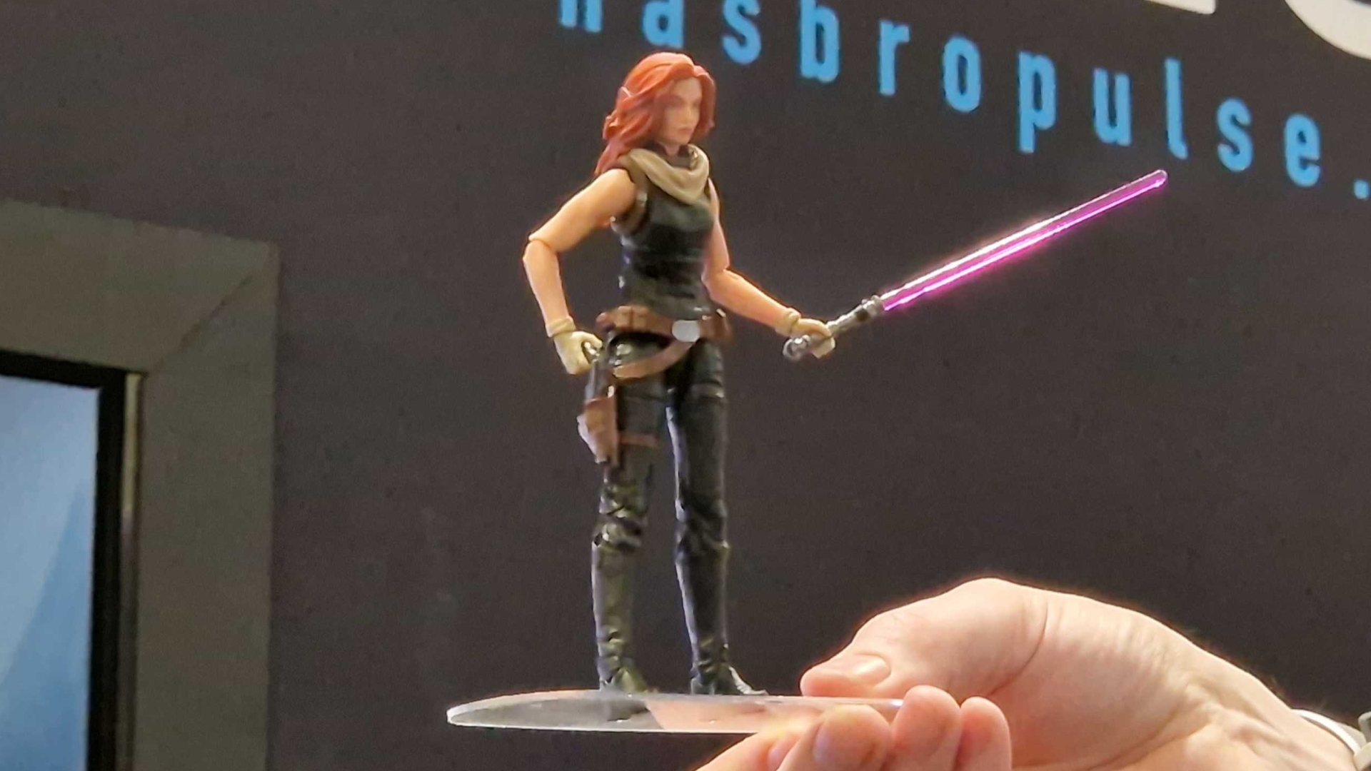 Star Wars The Black Series Mara Jade action figure at MCM Comic Con London