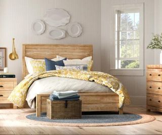 Birch Lane bedroom furniture in a bedroom.