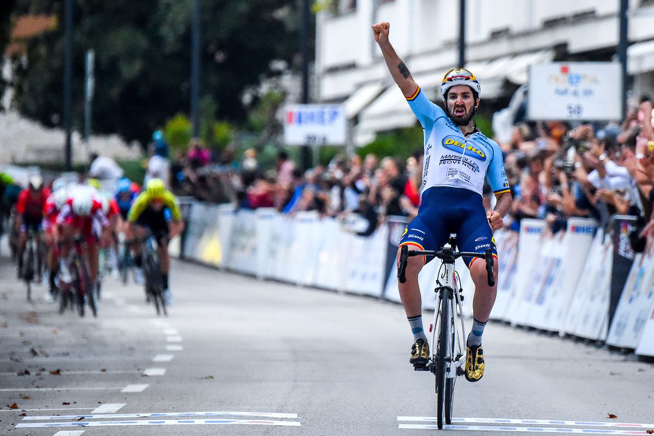 Eduard-Michael Grosu (Delko Marseille Provence) celebrates his victory