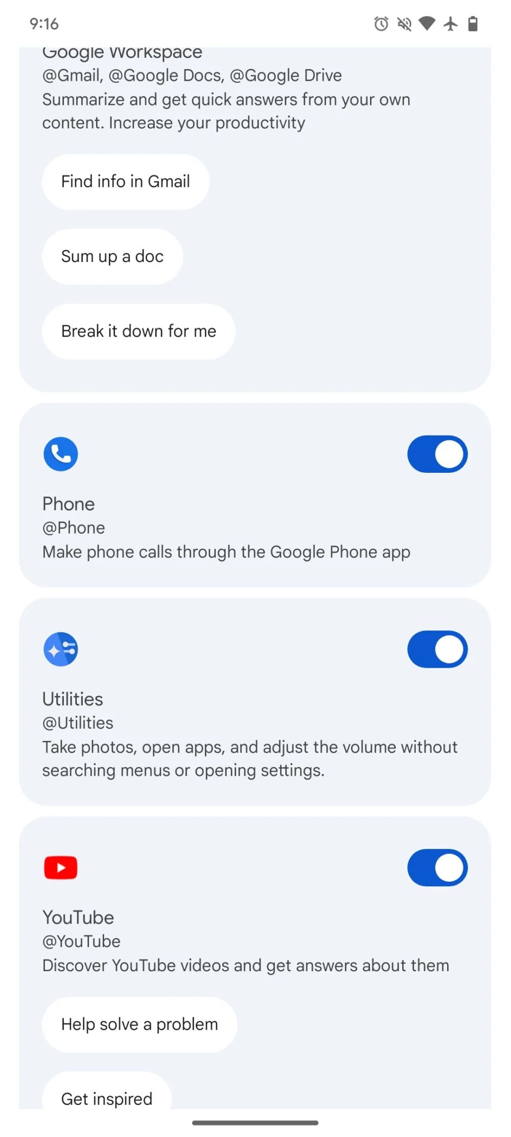 gemini extension