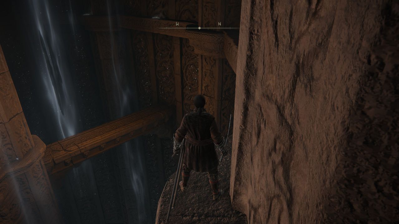 path forward to final drop in level