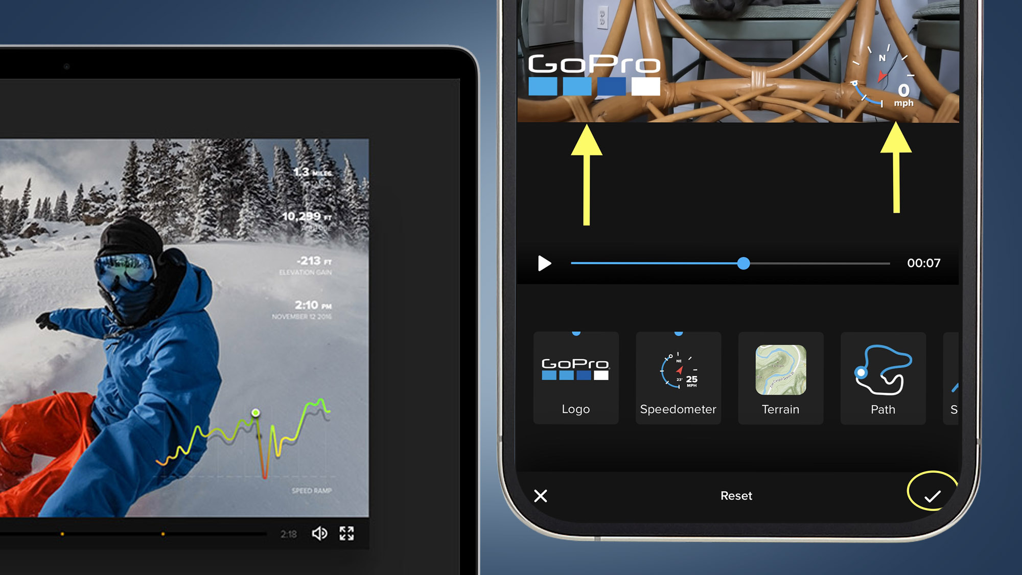 The GoPro Quik app on mobile and desktop
