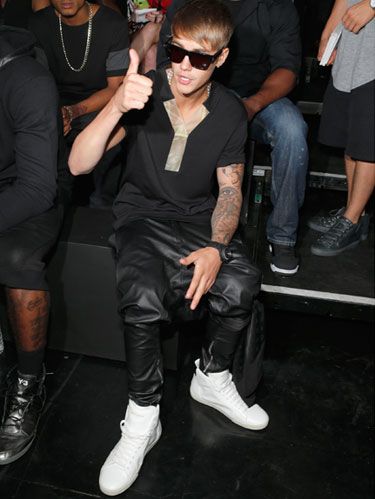 Justin Bieber in Harem pants