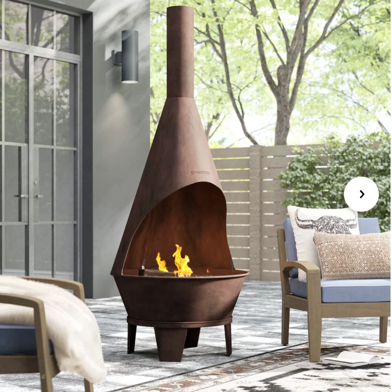 2m chiminea