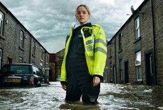After The Flood on ITV1 sees Sophie Rundle play a cop investigating a murder case during a major disaster.