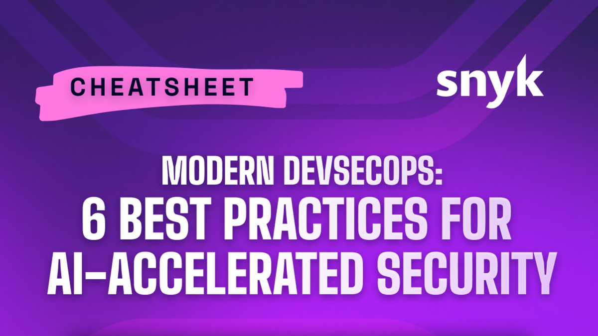 Modern DevSecOps: 6 Best Practices for AI-Accelerated Development ...