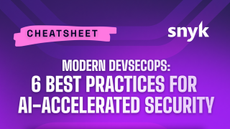Modern DevSecOps: 6 Best Practices for AI-Accelerated Development | Cheat Sheet