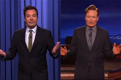 Conan and Jimmy Fallon address the Orlando shooting