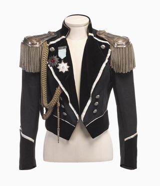 Freddie Mercury auction jacket with epaulettes