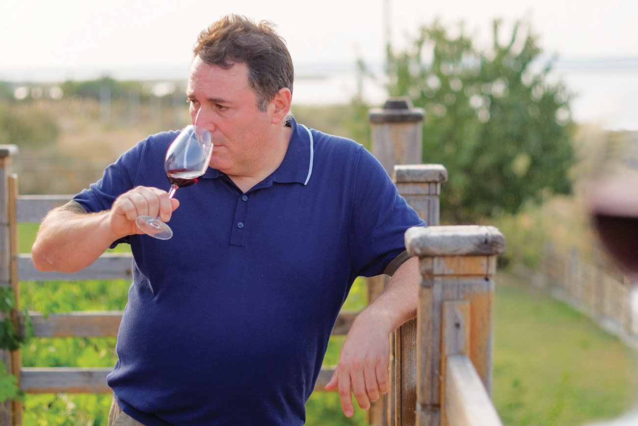 Beykush Winery founder Eugene Shneyderis