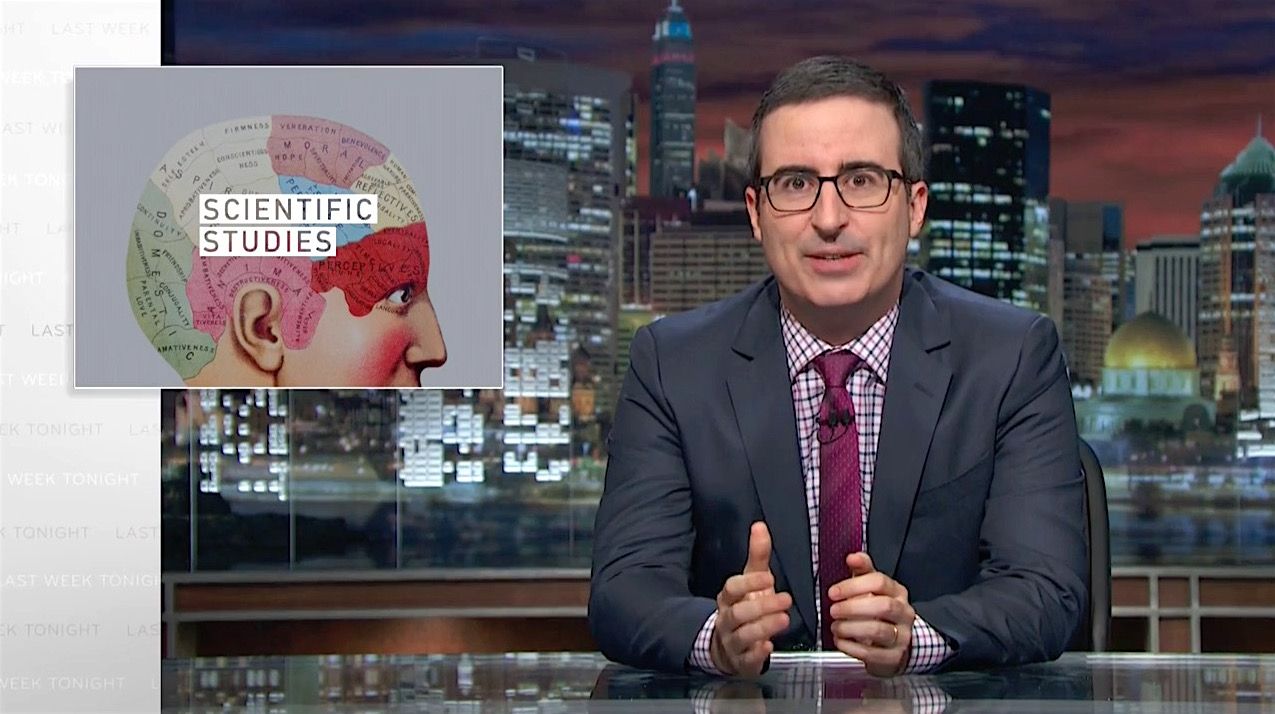 John Oliver stands up for science