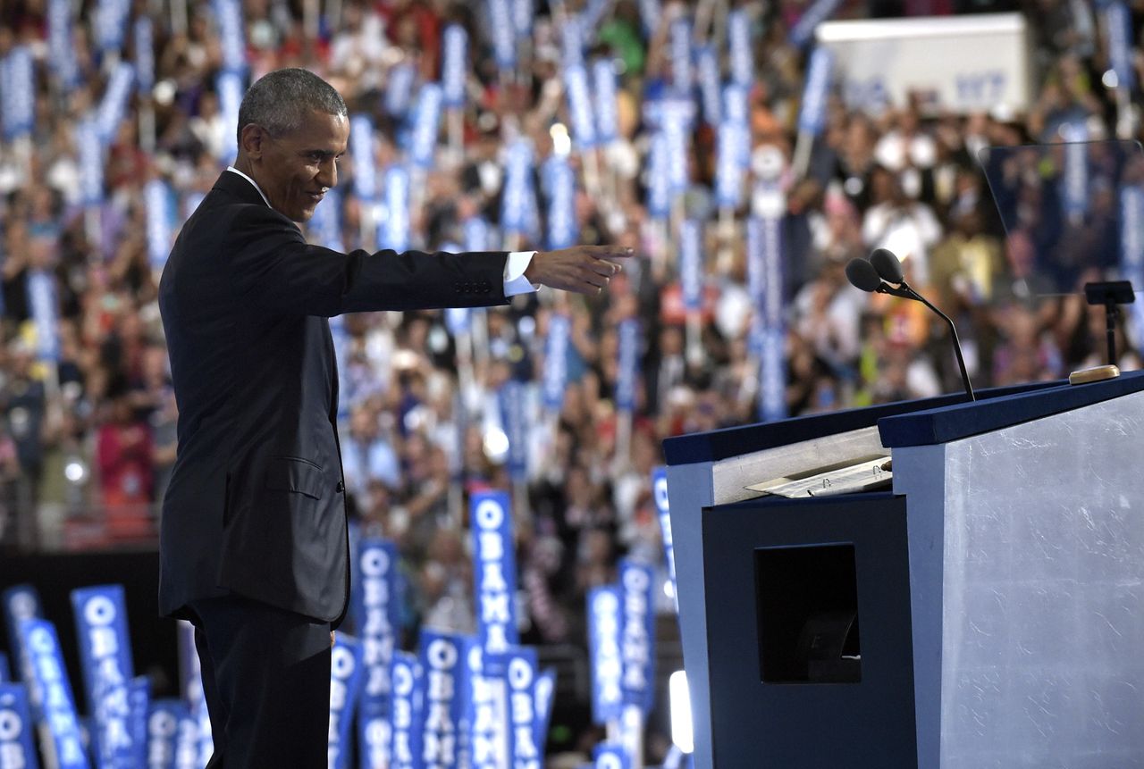 Obama at the DNC.