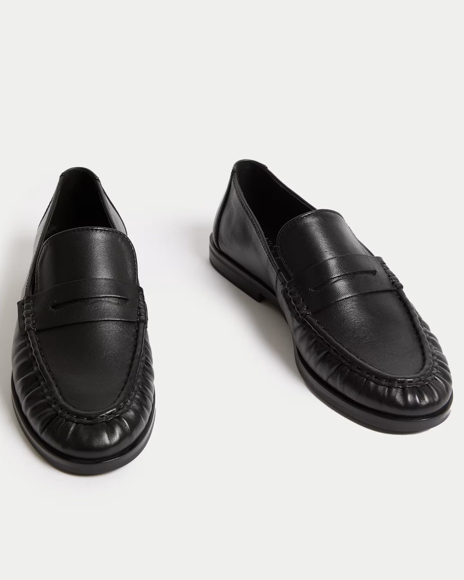 M&amp;amp;S Leather Loafers