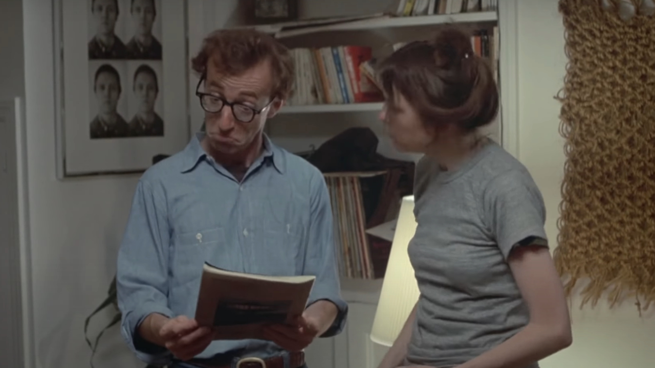 Woody Allen and Diane Keaton in Annie Hall