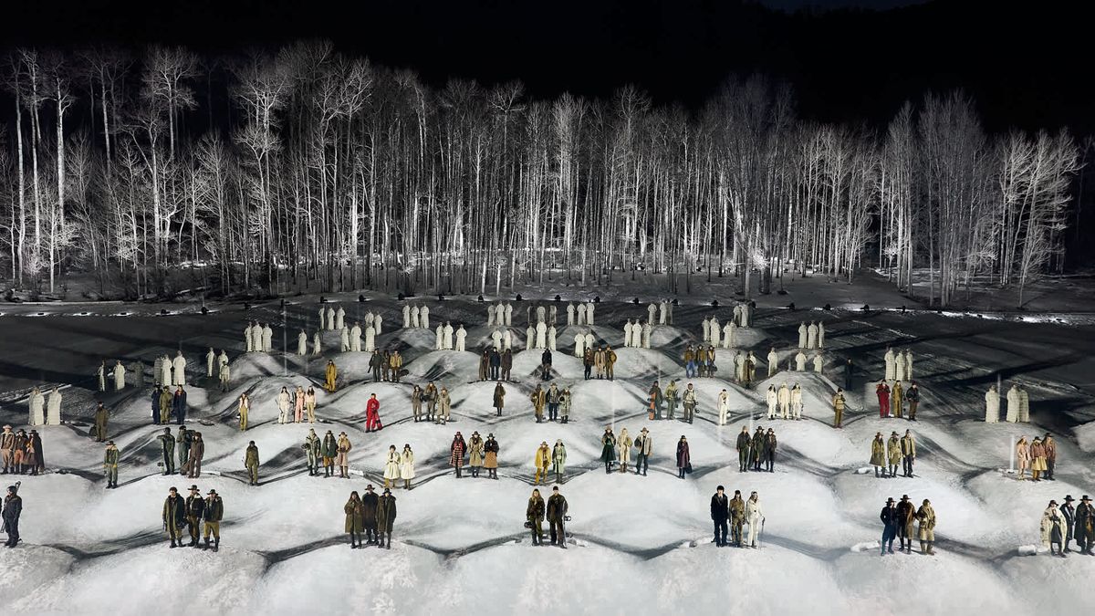 Moncler Grenoble embraces the spirit of the West with Aspen runway