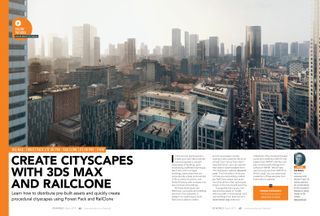 cityscapes 3dsMax