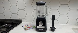 The Magimix Power Blender on a kitchen countertop