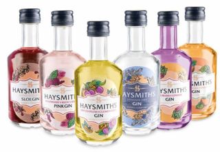 Haysmith's Gin Advent Calendar - mini bottles of flavoured gin
