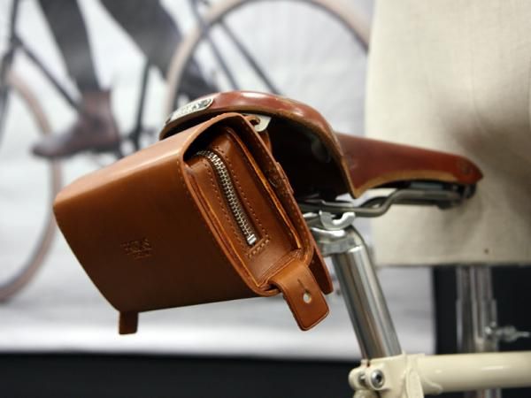 This tidy Brooks leather seat pack looks to be just the thing to finish off that classic build.