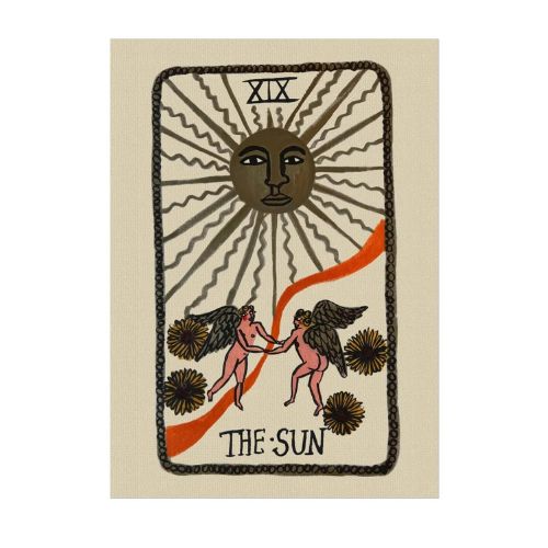 Maison Flaneur, Tabby Booth Fine Art Tarot Print