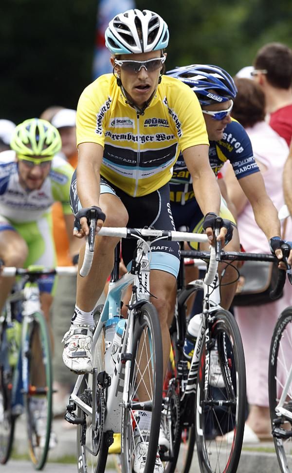 Race leader Linus Gerdemann