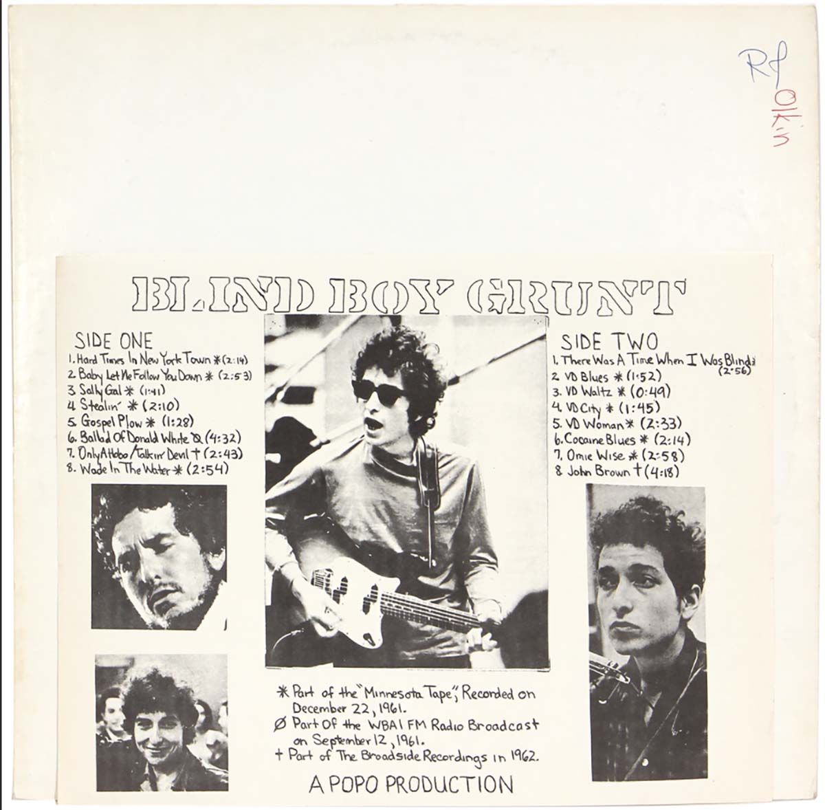 Bob Dylan's Electric XII Auction