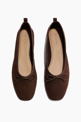 Leather Ballet Pumps