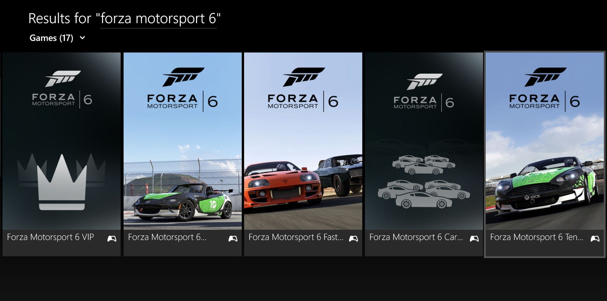 Forza motorsport split screen