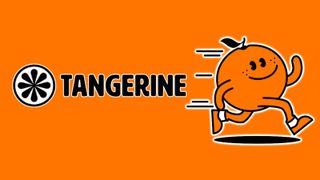 Tangerine Telecom logo and Peely mascot