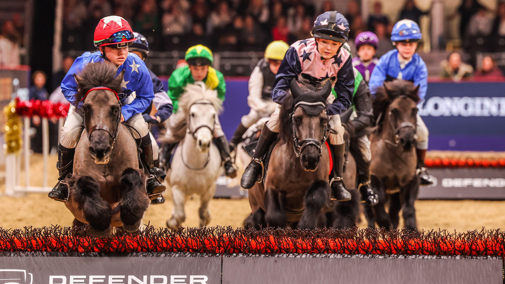 Shetland Pony Grand National at London International Horse Show