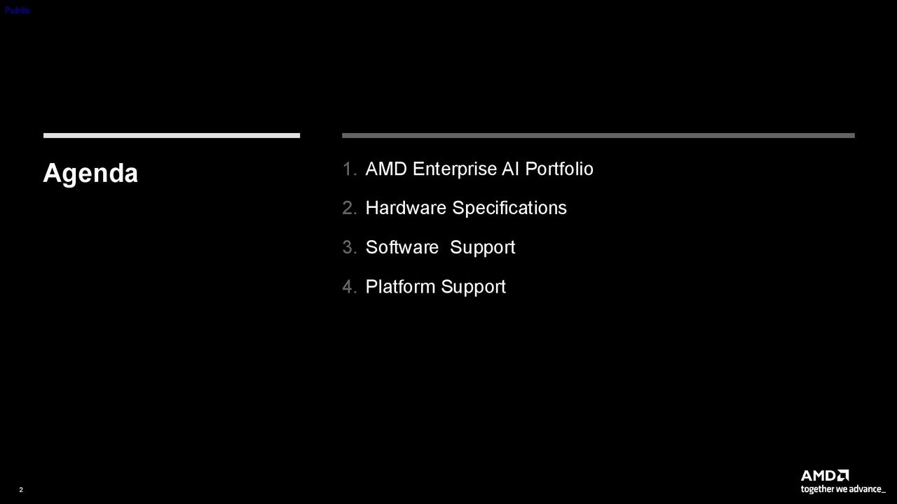 AMD Instinct MI350P PCIe Card Press Deck